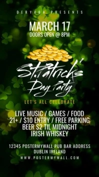Saint Patrick's Day Instagram Story Template