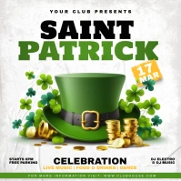 saint patrick's day party Instagram Post template