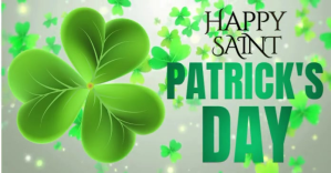 SAINT PATRICK'S DAY VIDEO Imagem partilhada do Facebook template