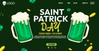 Saint Patrick`s Day Celebration Facebook Ads. template