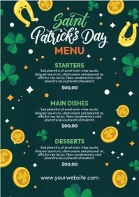 Saint Patrick’s Day Flyer Template A4