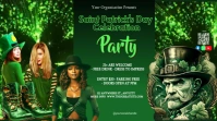 Saint patrick's day celebration party event Digital Display (16:9) template