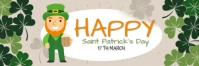 Saint Patrick's day Bannière 2' × 6' template