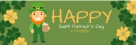 Saint Patrick's day 横幅 2' × 6' template