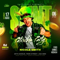 saint patrick's day party Iphosti le-Instagram template