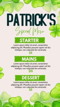Saint Patrick's Instagram Story template