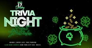 Black Trivia Night Ibinahaging Larawan sa Facebook Template