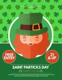 Saint Patricks Day Flyer (US Letter) template