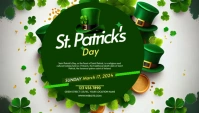 saint Patricks day Blog Header template