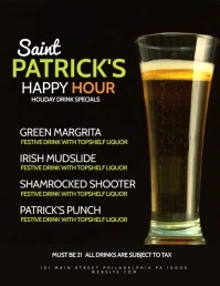 Saint Patricks Day Flyer (US Letter) template