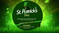 saint Patricks day ส่วนหัวบล็อก template