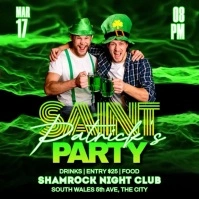 Saint Patricks Party Instagram Post template