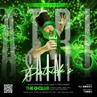 Saint Patricks Pub Party Pos Instagram template