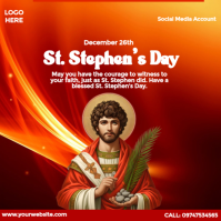 Saint Stephen’s Day Instagram Post template