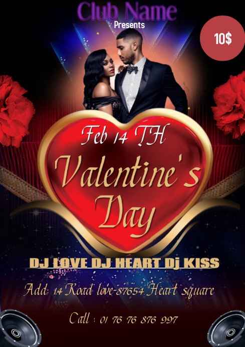 Saint Valentin Template PosterMyWall
