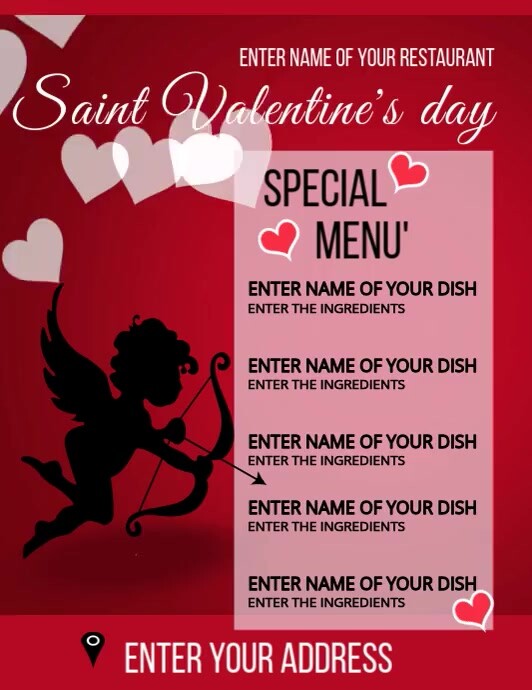 SAINT VALENTINE'S DAY (3) Flyer (US Letter) template