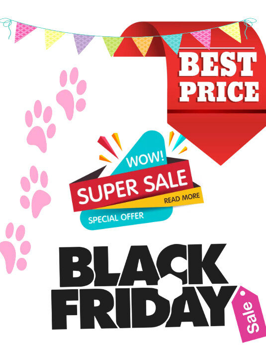 SALE Volantino (US Letter) template