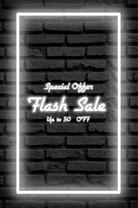 Sale 50% Off poster Template | PosterMyWall