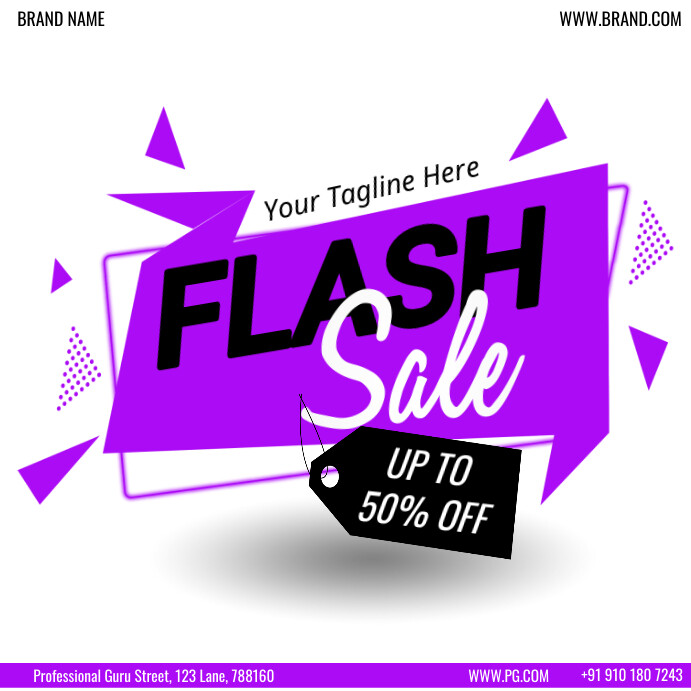 sale ad Message Instagram template