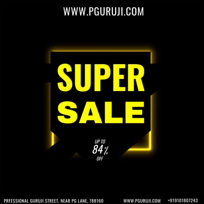 sale ad Template | PosterMyWall