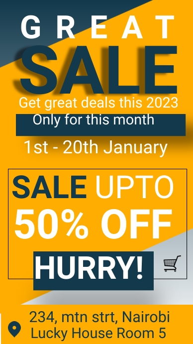 Sale Ad Template PosterMyWall