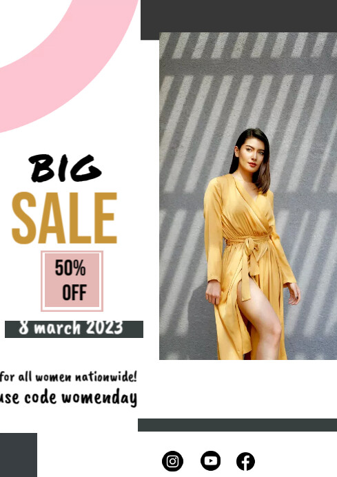 Sale Ads A4 template