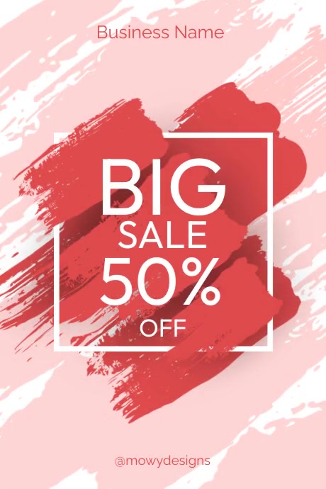 Sale Advert (1) Poster template