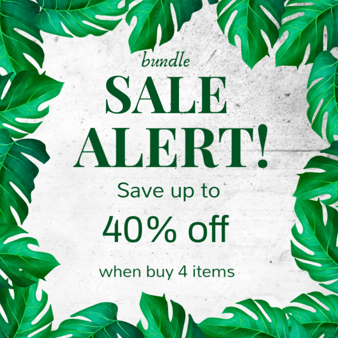 Plantilla de Sale Alert template | PosterMyWall