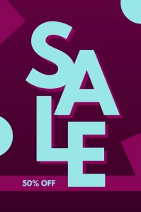 Sale Pinterest-Grafik template