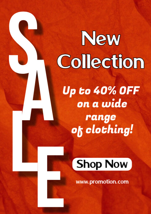 Sale A4 template