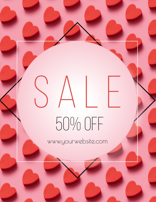 Sale Flyer (US Letter) template