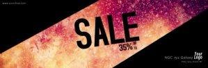 Sale Explosion Fire Hot Deals Discount Video Header Email template