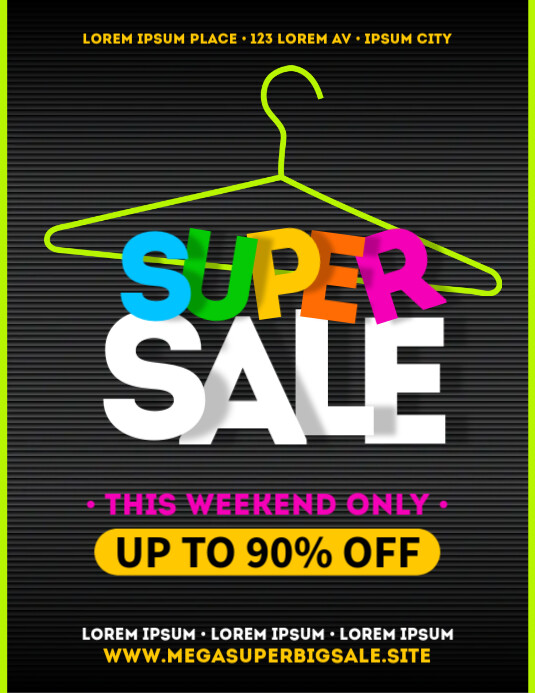SALE FLYER Template | PosterMyWall