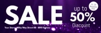 Sale Flyer Special Deals Price Off Video Ad Email Header template