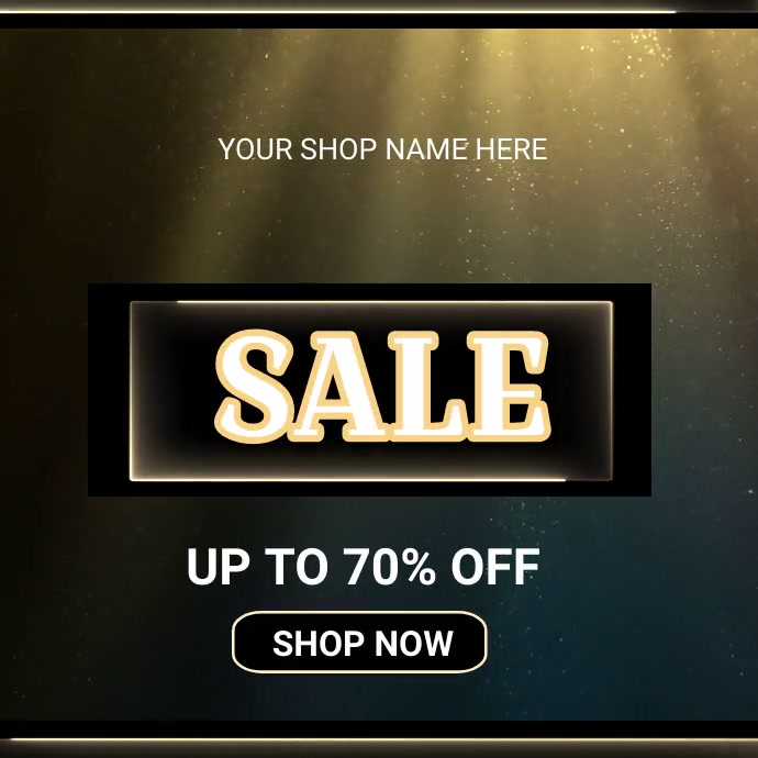 Sales Introduction Theme Sale intro video Template | PosterMyWall