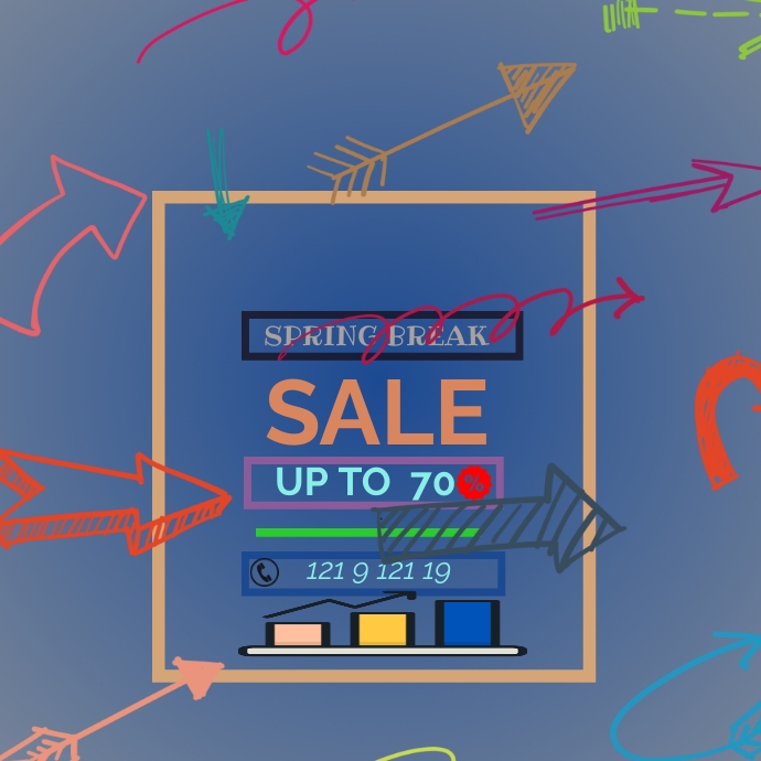 sale logo template