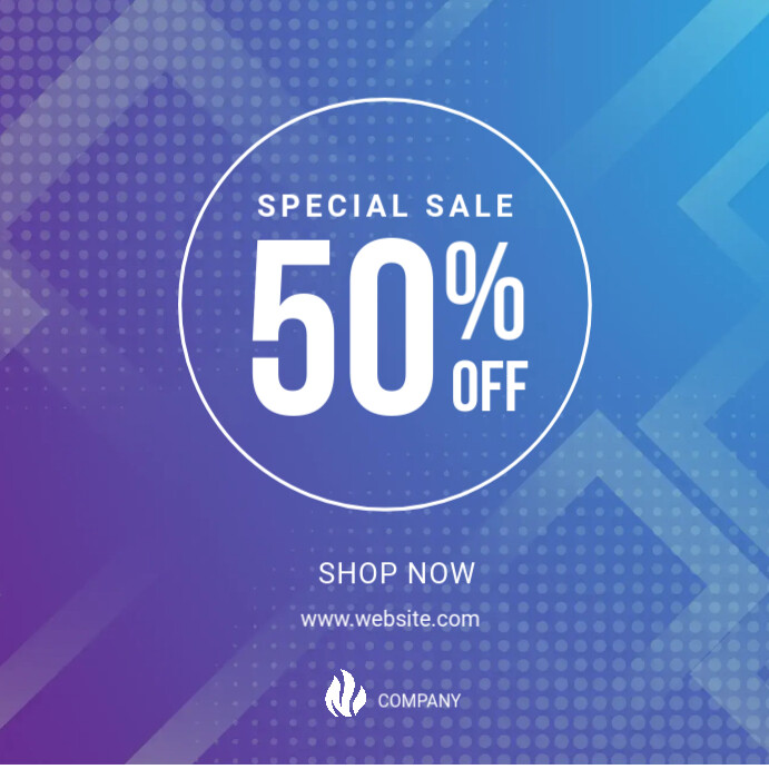 Sale Offer Banner Ad Template | PosterMyWall