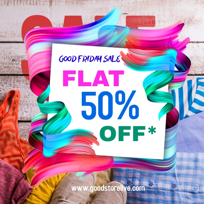 sale post Template PosterMyWall