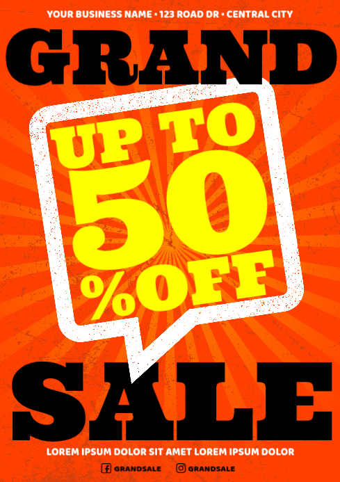 Copy of SALE POSTER | PosterMyWall