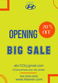 Grand opening flyer design Template | PosterMyWall