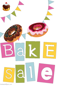 bake sale poster templates free