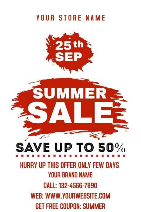 Copy of SALE POSTER TEMPLATE.R | PosterMyWall