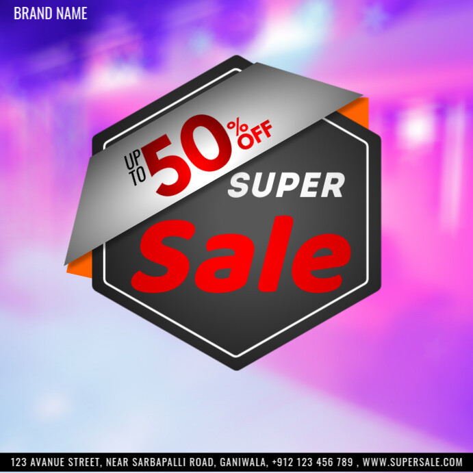 sale promotion advertisement template | PosterMyWall