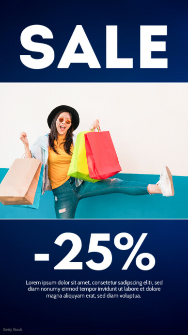 Sale Shopping Retail Store Fashion Ad Template | PosterMyWall