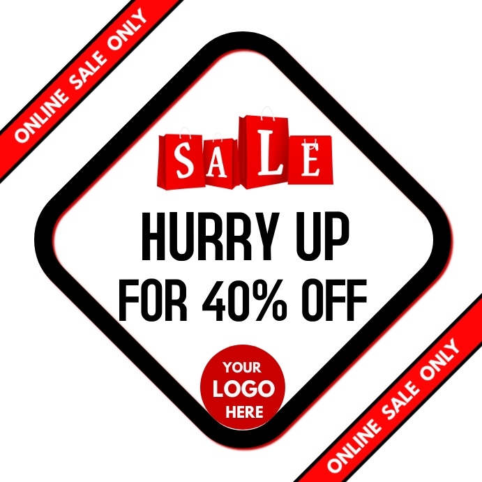 Sale SQUARE AD Template PosterMyWall
