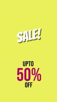 Sale story เรื่องราวบน Instagram template