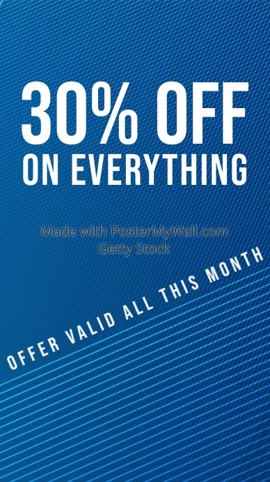 Copy of sale template | PosterMyWall