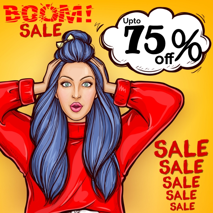 Sale Template Post Instagram