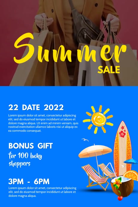 SALE VIDEO TEMPLATE.C | PosterMyWall