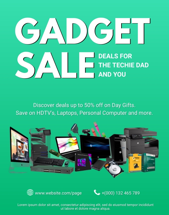 SALE WALLBOARD TEMPLATE.C PosterMyWall